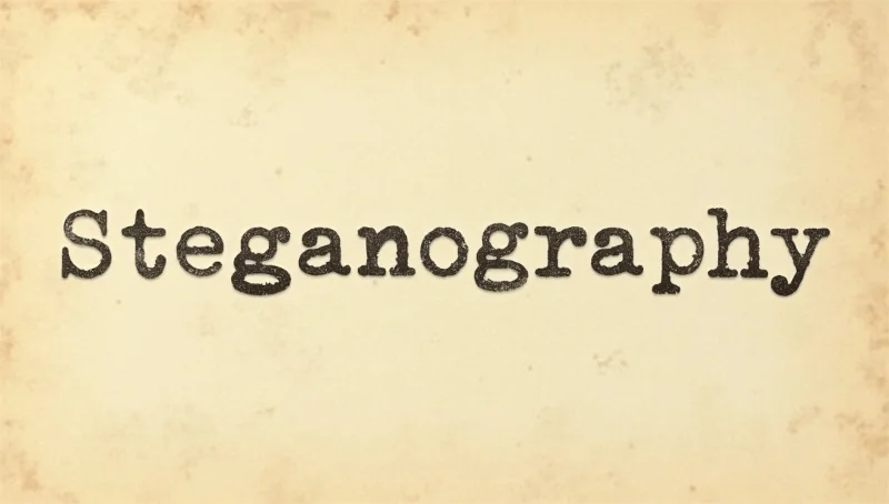 Text steganography
